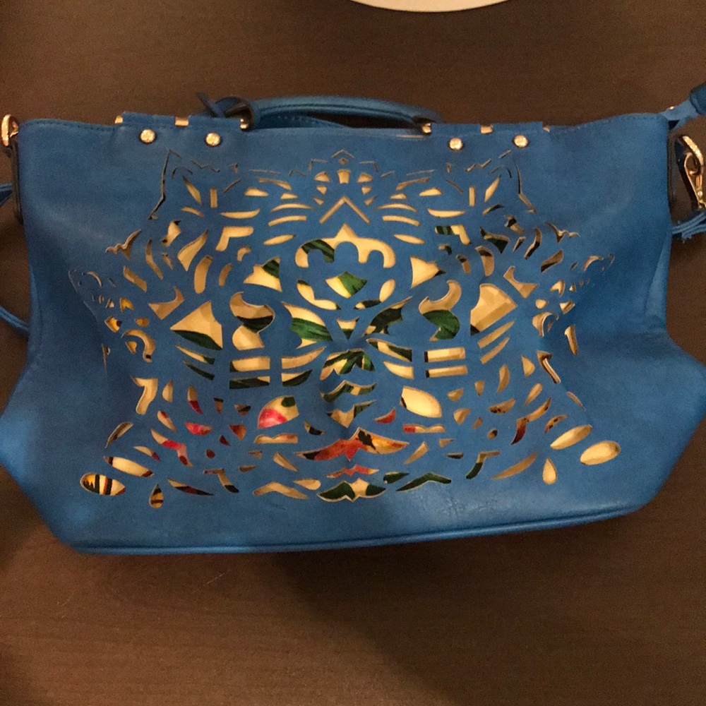 Segolene purse - blue